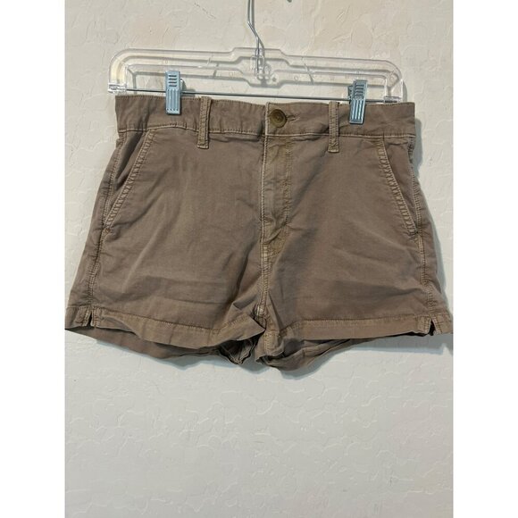 American Eagle Sz 6 Taupe Shorts Chino Lightweight - Picture 1 of 8